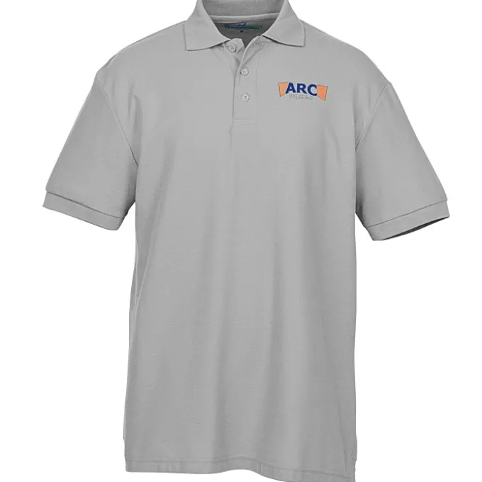 Soft Touch Pique Sport Shirt - Men's - Embroidered
