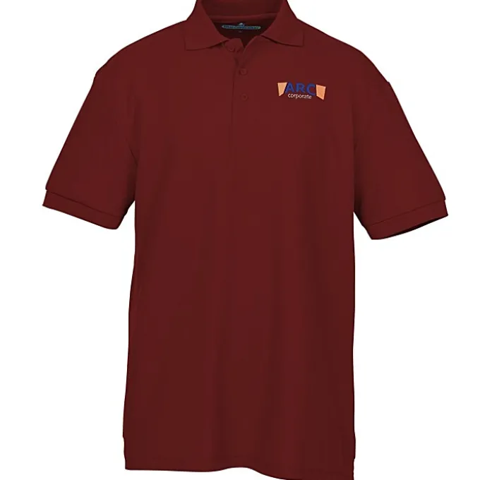Soft Touch Pique Sport Shirt - Men's - Embroidered