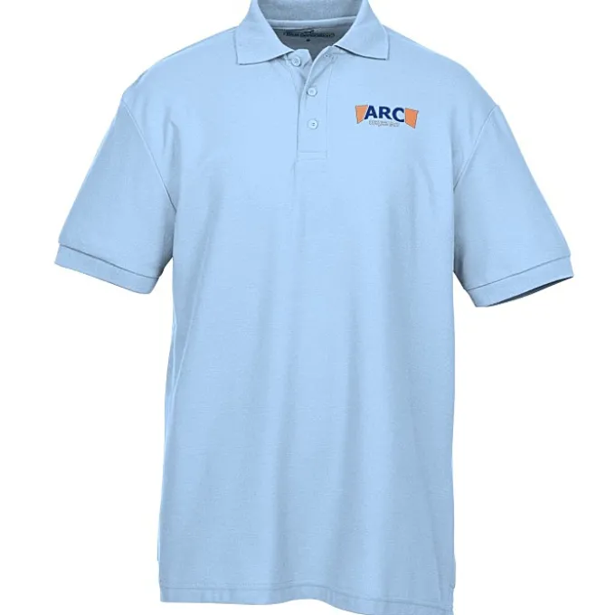 Soft Touch Pique Sport Shirt - Men's - Embroidered
