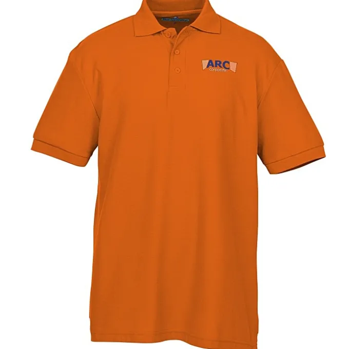 Soft Touch Pique Sport Shirt - Men's - Embroidered