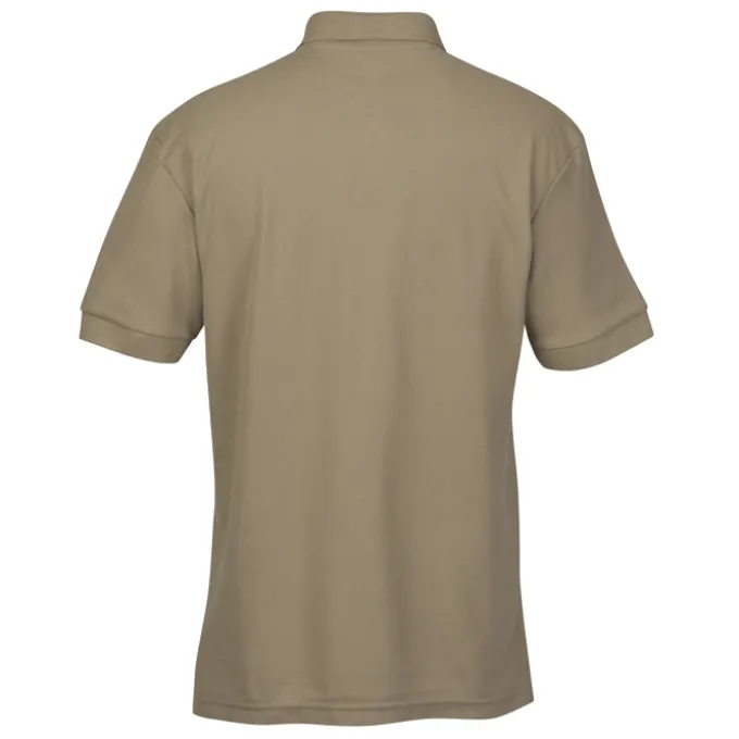 Soft Touch Pique Sport Shirt - Men's - Embroidered