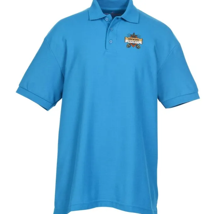 Soft Touch Pique Sport Shirt - Men's - Full Color