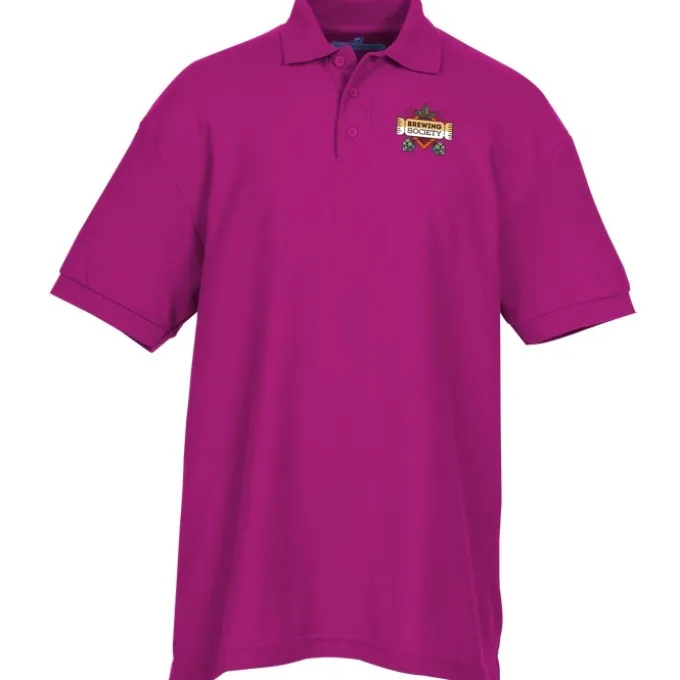 Soft Touch Pique Sport Shirt - Men's - Full Color