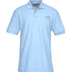 Soft Touch Pique Sport Shirt with Pocket - Men's