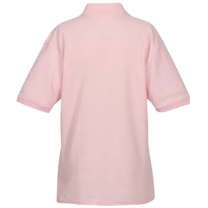 Soft Touch Pique Y-Placket Sport Shirt - Ladies' - Full Color