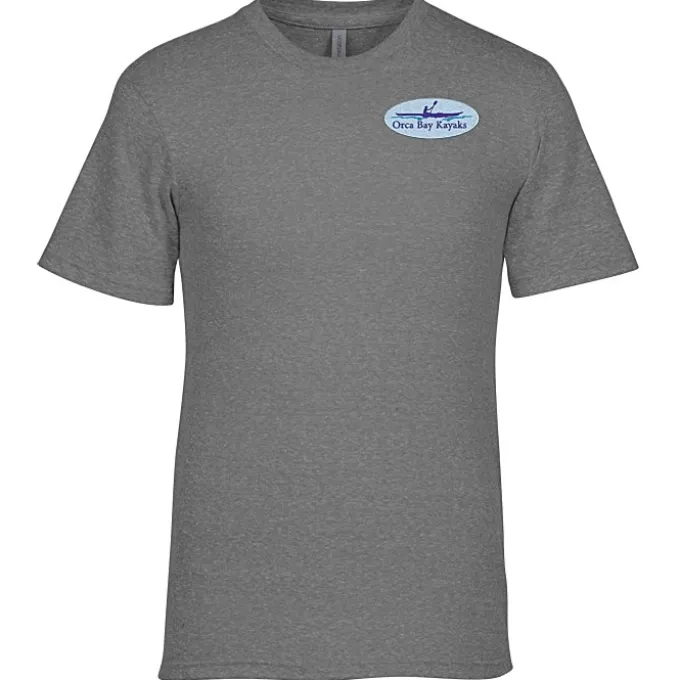 Soft Tri-Blend Jersey T-Shirt - Embroidered