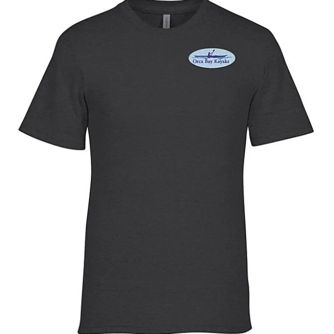 Soft Tri-Blend Jersey T-Shirt - Embroidered
