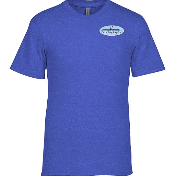 Soft Tri-Blend Jersey T-Shirt - Embroidered