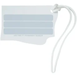 Soft Vinyl Full Color Luggage Tag - Washington