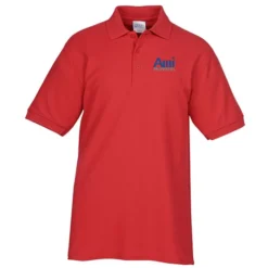 Soil Release Blend Pique Polo - Men's