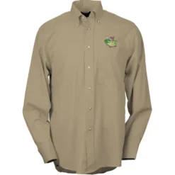 Soil Release Button Down Poplin Shirt - Men's