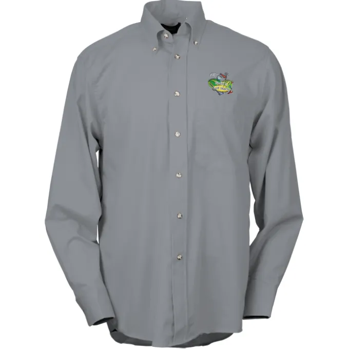 Soil Release Button Down Poplin Shirt - Men's