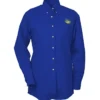 Soil Release Button Down Poplin Shirt - Ladies'
