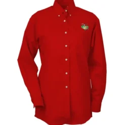 Soil Release Button Down Poplin Shirt - Ladies' - 24 hr
