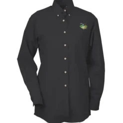 Soil Release Button Down Poplin Shirt - Ladies' - 24 hr