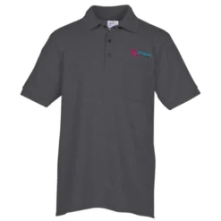 Soil Release Jersey Knit Pocket Polo - Men's