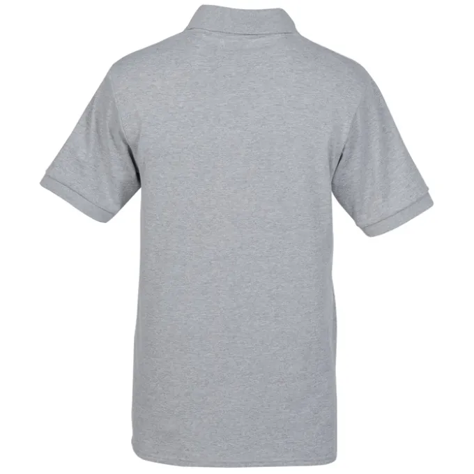 Soil Release Jersey Knit Pocket Polo - Men's