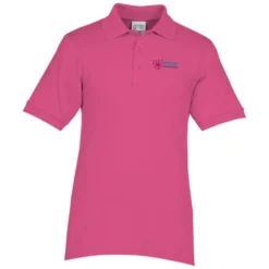 Soil Release Jersey Knit Polo - Men's