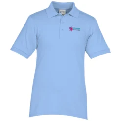 Soil Release Jersey Knit Polo - Men's