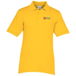 Soil Release Jersey Knit Polo - Men's
