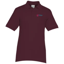 Soil Release Jersey Knit Polo - Men's