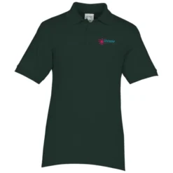 Soil Release Jersey Knit Polo - Men's