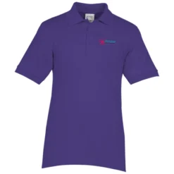 Soil Release Jersey Knit Polo - Men's
