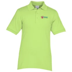 Soil Release Jersey Knit Polo - Men's