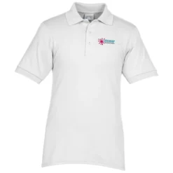 Soil Release Jersey Knit Polo - Men's