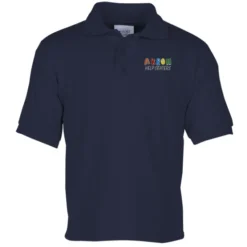 Soil Release Jersey Knit Polo - Youth