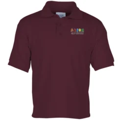 Soil Release Jersey Knit Polo - Youth