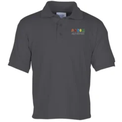 Soil Release Jersey Knit Polo - Youth