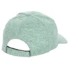 Solid Heathered Cap - Embroidered