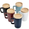 Sonder Coffee Mug with Bamboo Lid / Coaster - 14 oz