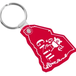 South Carolina Soft Keychain - Translucent