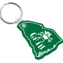South Carolina Soft Keychain - Translucent