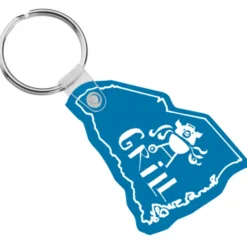 South Carolina Soft Keychain - Translucent