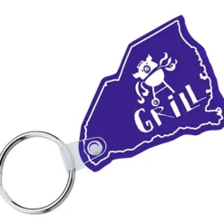 South Carolina Soft Keychain - Opaque