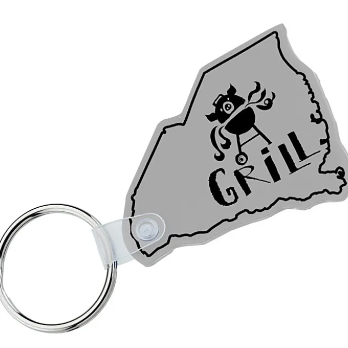 South Carolina Soft Keychain - Opaque