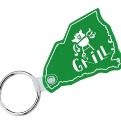 South Carolina Soft Keychain - Opaque
