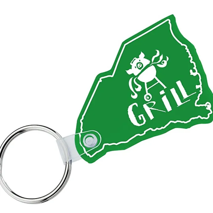 South Carolina Soft Keychain - Opaque
