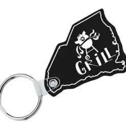 South Carolina Soft Keychain - Opaque