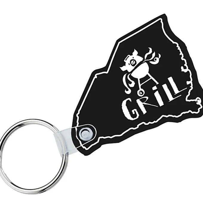 South Carolina Soft Keychain - Opaque