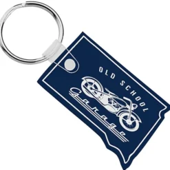 South Dakota Soft Keychain - Opaque