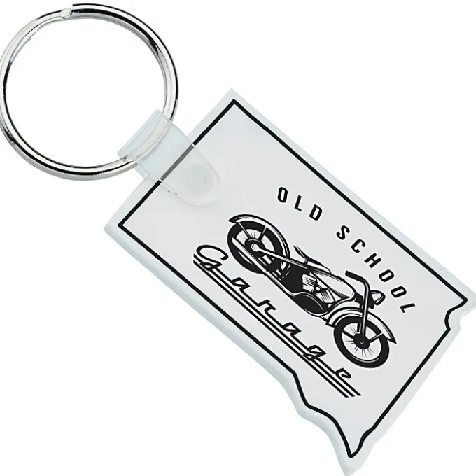 South Dakota Soft Keychain - Opaque