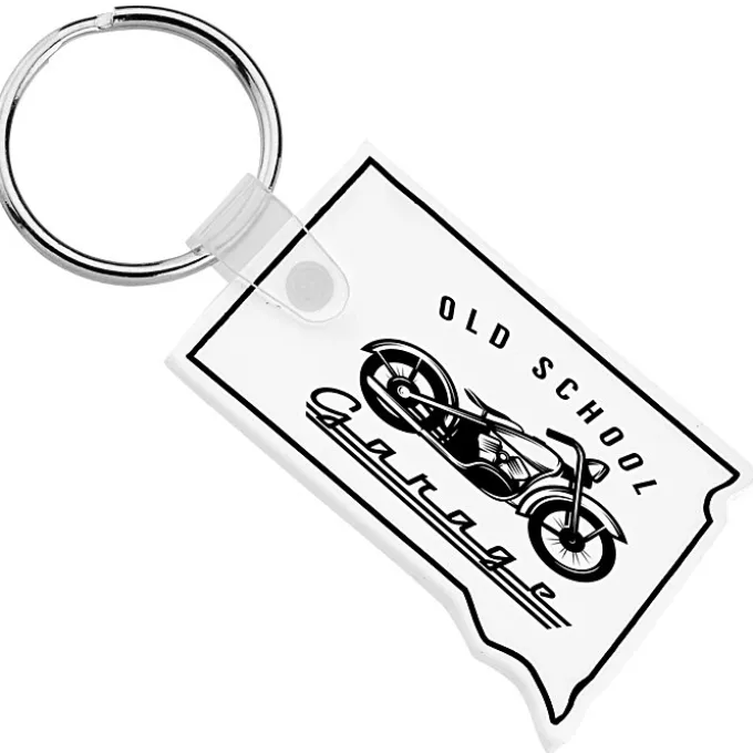 South Dakota Soft Keychain - Opaque