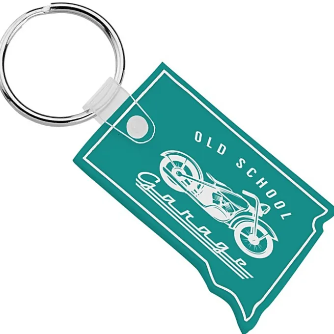 South Dakota Soft Keychain - Opaque