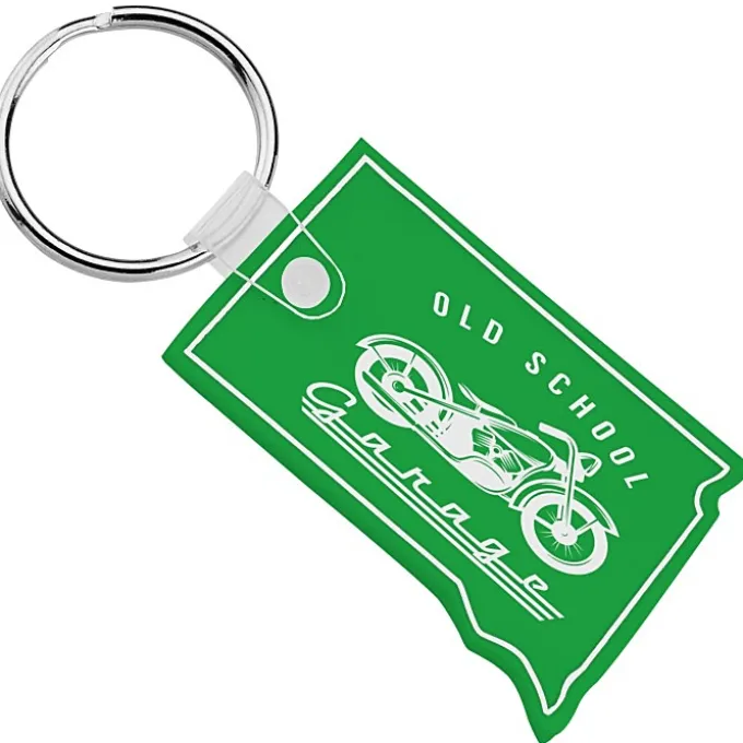 South Dakota Soft Keychain - Opaque