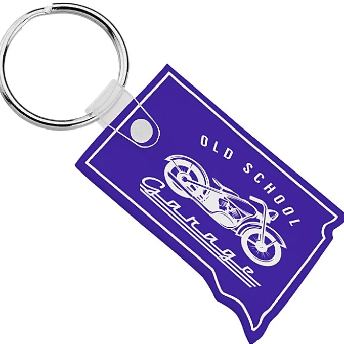 South Dakota Soft Keychain - Opaque