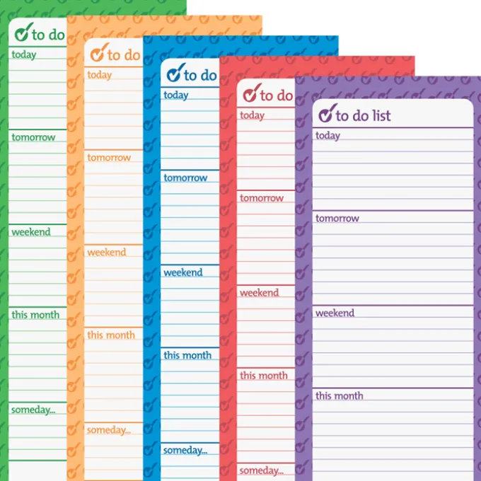 Souvenir Magnetic Manager Notepad - To Do - 25 Sheet